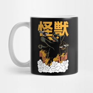 Kaiju Anime Cat Mug